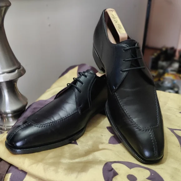 A. Testoni split toe derbys - Picture 5 of 12